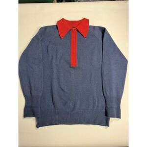 Vintage Antique Marshall Field & Company Chicago Quarter Zip Large